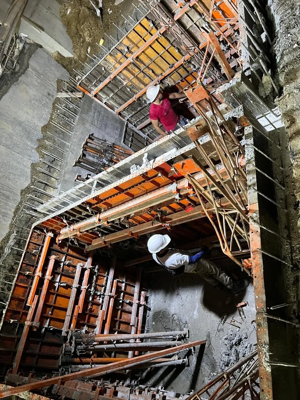 Estructura tanque suministro