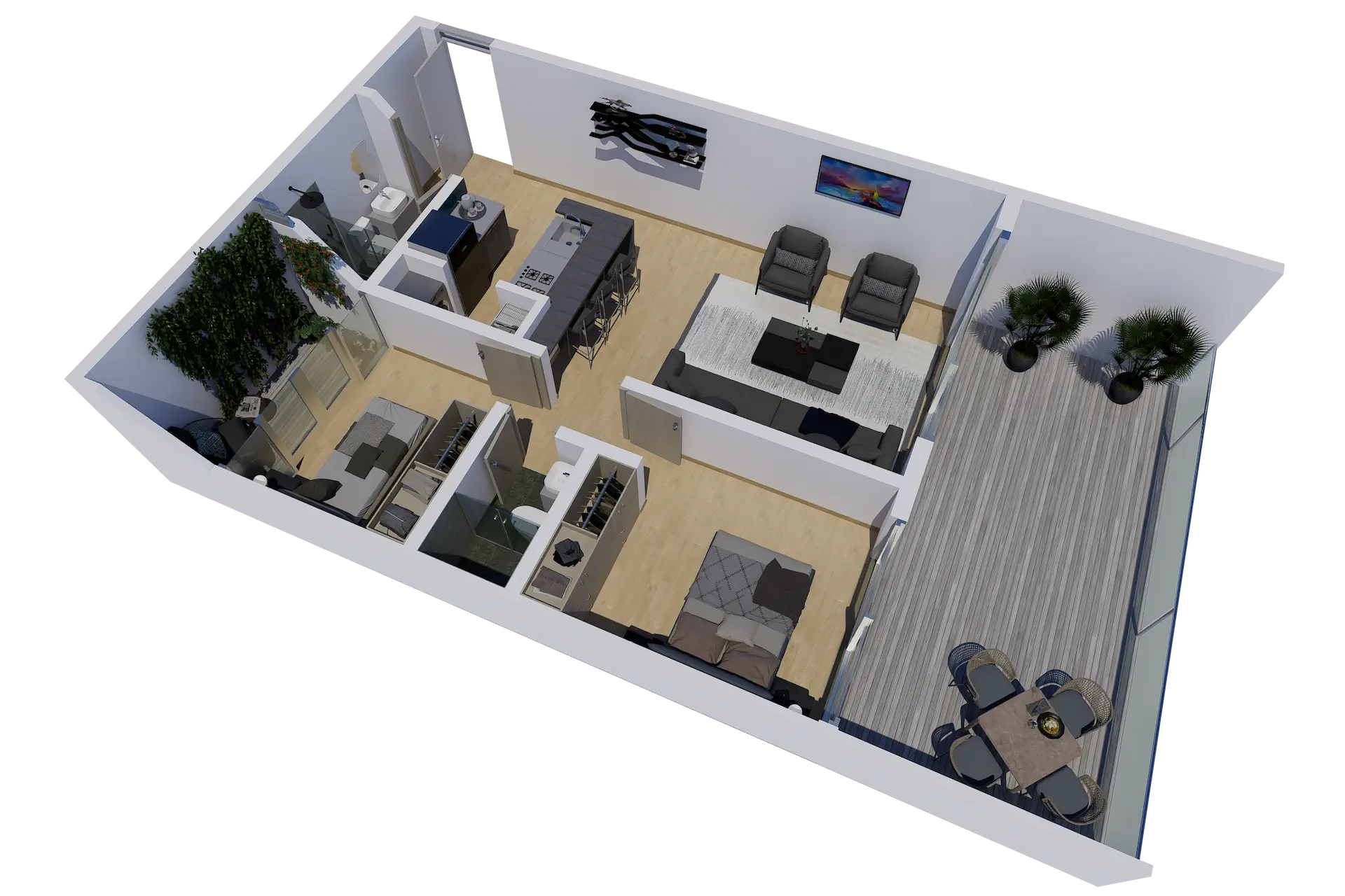 Render TIPO 3 Apto 201