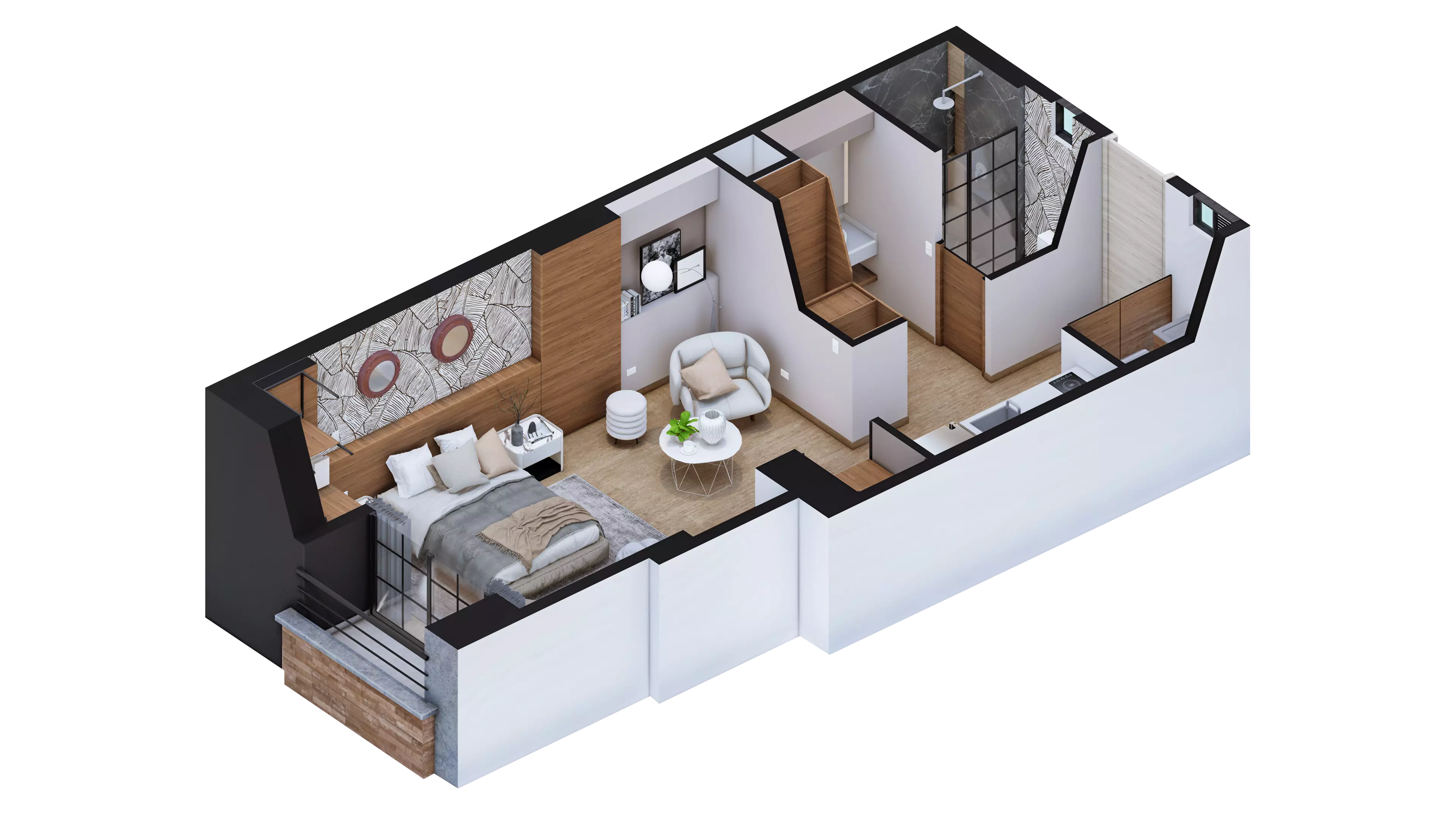 Render apartasuite BERLIN S-85